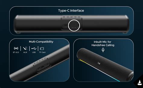 boAt Aavante Bar 950 Bluetooth Soundbar w/ 40W Signature Sound,RGB,Dual ...