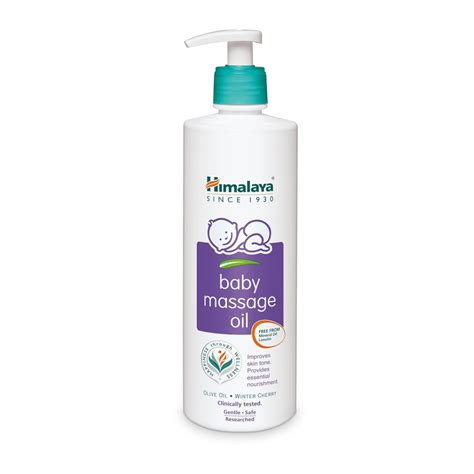 Himalaya Baby Massage Oil – 500ml for strong bones & muscles | with ...