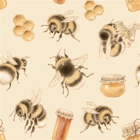 Image result for Bumble Bee Patterns