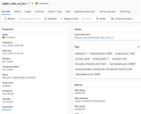 Azure ML Studio Ml.Azure.com 的图像结果