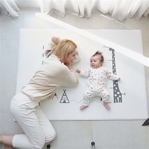 Baby Care Milestone Mat - Mono (100x140cm) | The Best Baby Shop in Sydney