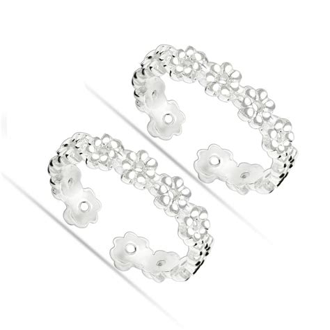 Buy Silver Toe Rings Online for Women | TrueSilver