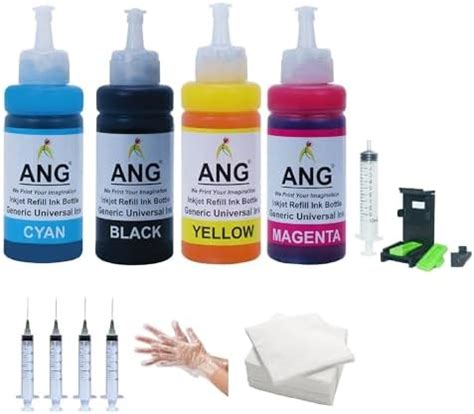 ANG Refill Kit for Canon Ink Cartridges - PG47, CL57S, CL57S, 55, CL57 ...