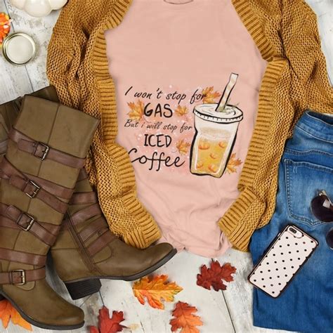 Buy I Wont Stop for Gas but I Will Stop for Coffee Svg Online In India ...