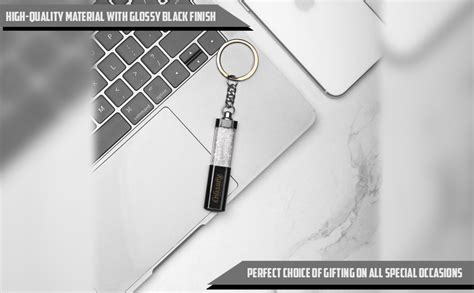Savri Personalized Crystal Pen & Keychain Set With Name Engraving ...