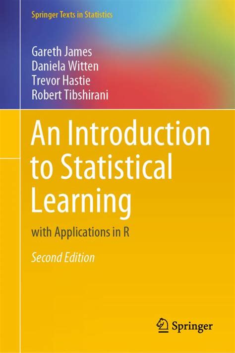 Image result for Introduction to Statistical Learning Advanced Book