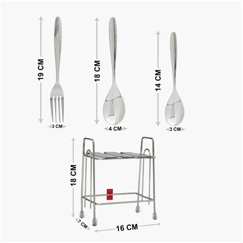 Buy FNS 18-Piece Stainless Steel Cutlery Set from FNS at just INR 995.0