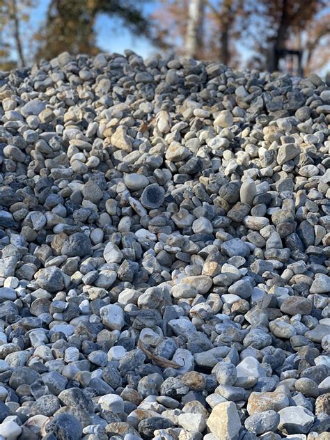 Ozark Blend River Rock in Tyler, TX - All Natural Stone & Grass