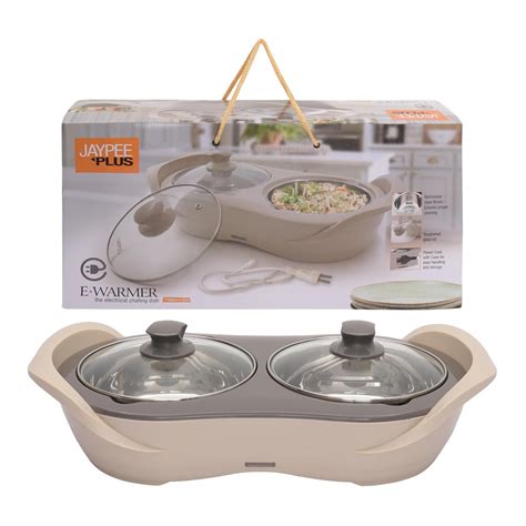 Buy Jaypee Plus Stainless Steel Electric Casserole Set of 2 E. Warmer ...
