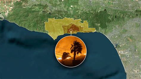 Franklin Fire map: See large impact from Malibu's wildfire