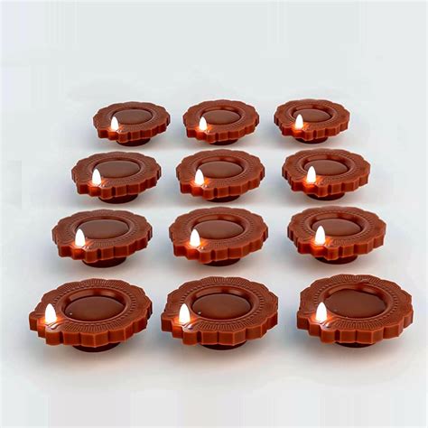Buy PUHBRHY Water Sensor Eco-Friendly Led Diyas Candle with Water ...