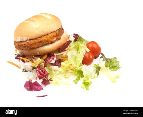 Burger king veggie burger Cut Out Stock Images & Pictures - Alamy