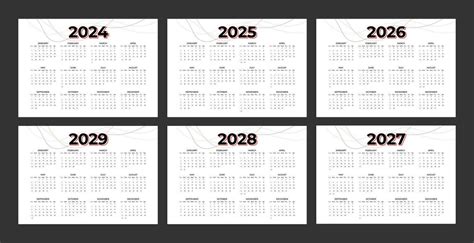 2028-2029 School-Year One-Page Calendar - Enchanted Learning