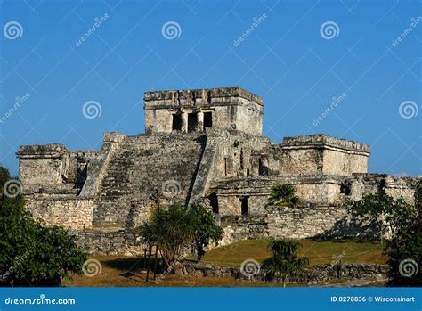 Mayan Ruins, Tulum, Mexico stock photo. Image of ruins - 8278836