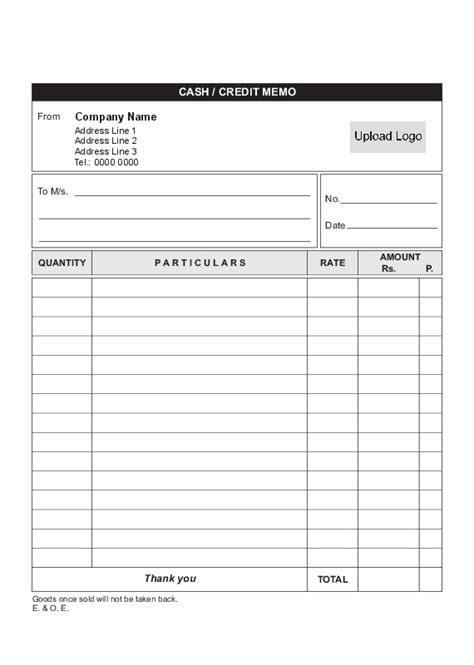 Receipt Books Designs and Templates
