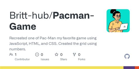 Pacman Game HTML CSS JavaScript 的图像结果