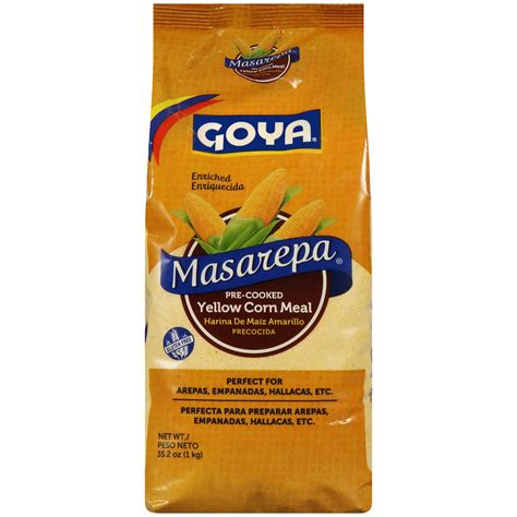 Goya Masarepa Pre-Cooked Yellow Corn Meal – Shop Goya
