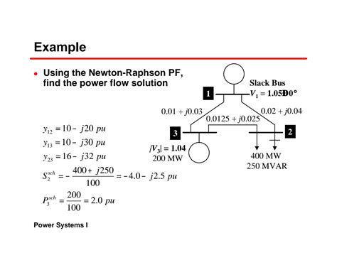 Image result for Newton-Raphson Method Power Flow