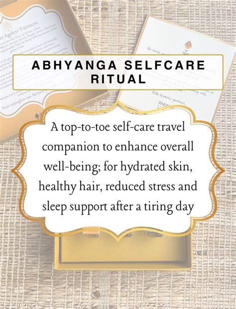 Abhyanga Selfcare Ritual - Minis - Parama Naturals