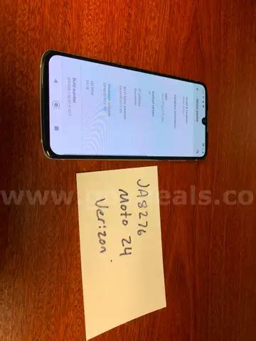 Moto Z4 Cellular Phone | GovDeals