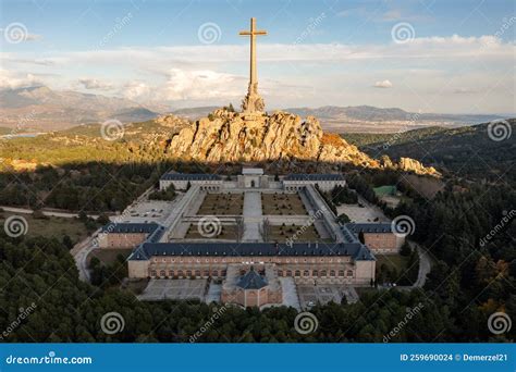 Valley of the Fallen - Spain Stock Photo - Image of escorial, green ...