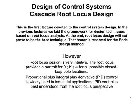 Root Locus in Control System 的图像结果