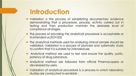 Image result for Method Validation Principles and Procedures