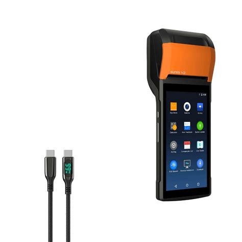 BoxWave Cable Compatible with Sunmi V2 - PowerDisplay PD Cable (6ft ...