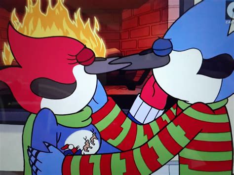 Regular Show Margaret And Mordecai Kiss