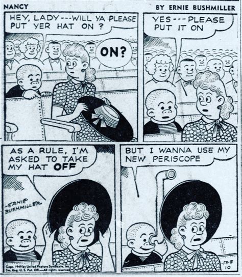 Nancy Comics By Ernie Bushmiller on Tumblr