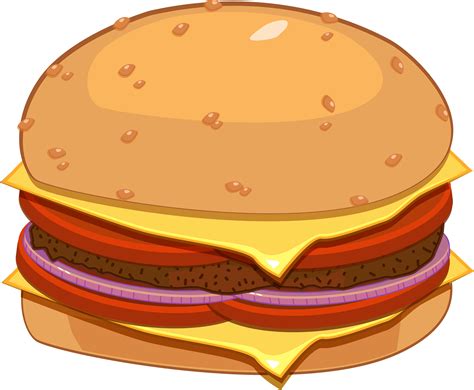 Download Hamburger Png Clipart - Clip Art Hamburger Png - ClipartKey