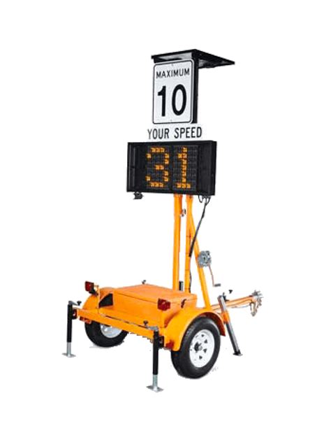 Radar Speed Limit Trailers - Street Smart Rental - Buy or Rent