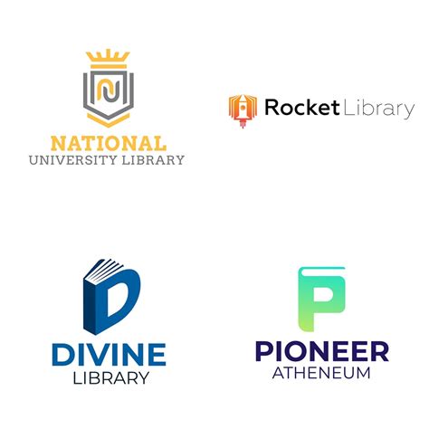 Library Logo Design 的图像结果
