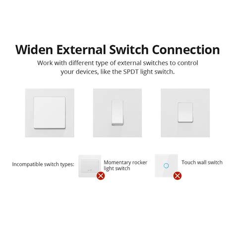 Buy Sonoff ZBMINI Zigbee Smart Switch Relay Module APP Control Two-way ...