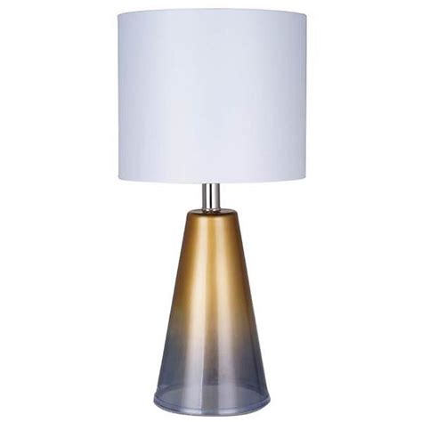 allen + roth 18-Inches Metallic ombre Standard On/Off switch Table Lamp ...