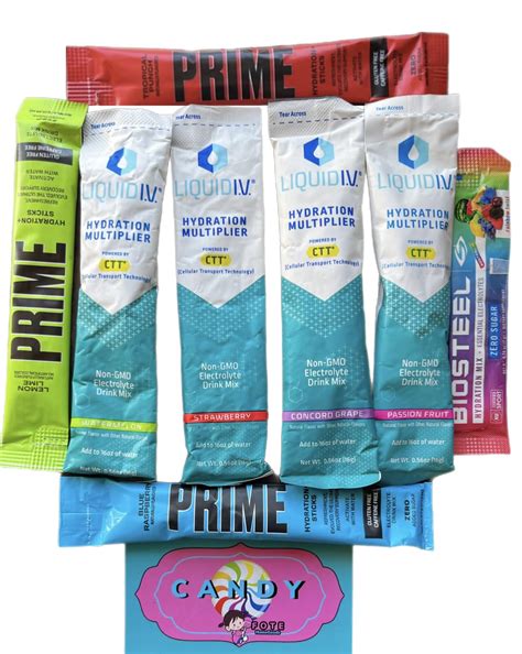 Hydration Sticks Variety Pack Liquid Iv Prime And Bio Steels ...