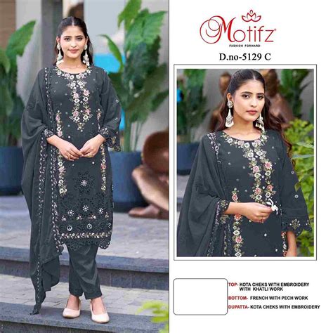 MOTIFZ HIT DESIGN 5129 COLOURS BY MOTIFZ 5129-A TO 5129-D SERIES ...