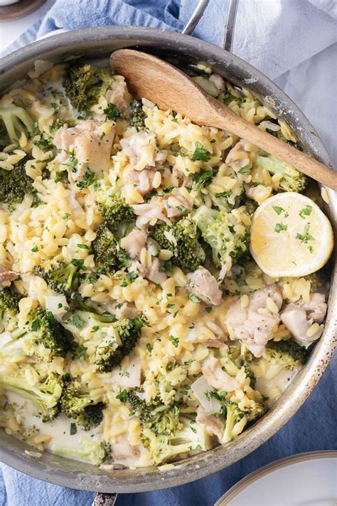 One Pot Chicken Orzo Bake with Boursin - Peel with Zeal