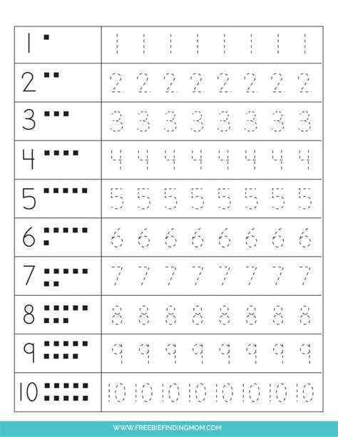 Image result for Write Numbers Practice