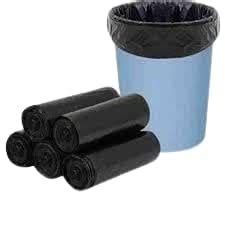 Premium Black Garbage Bags Roll, 30x50 cm, 30 Pieces Total, Pack of 3 ...