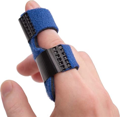 Sumifun Trigger Finger Splints, Mallet Finger Brace with 2 Gel Sleeves for Broken Finger, Joints ...