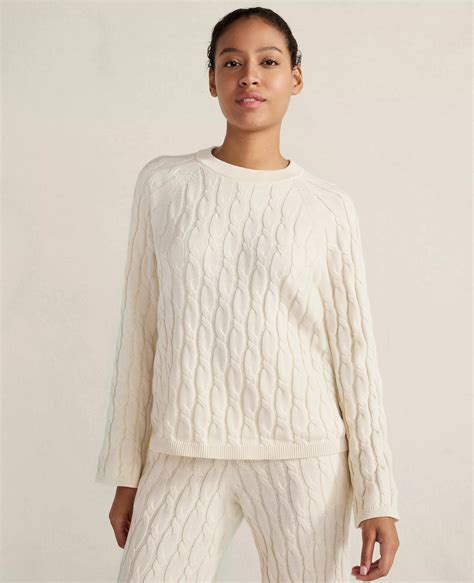 Haven Well Within Cotton Cashmere Cable Knit Sweater