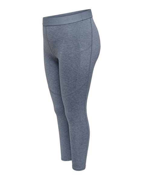 PLAY CURVY Blue High Rise Training Tights
