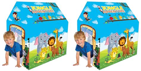 Buy Webby Theme Jungle Kid's Green Play Tent House, Toy Home for Girls ...