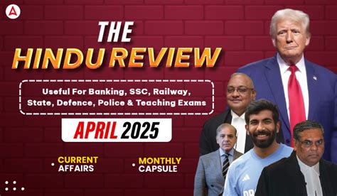 Hindu Review April 2025, Download Monthly PDF