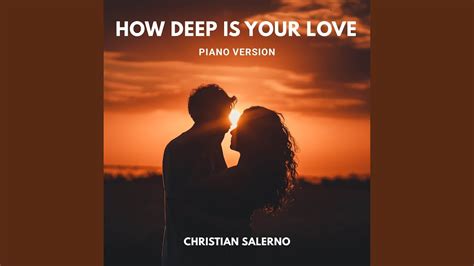 Image result for How Deep Is Your Love Piano Tutorial