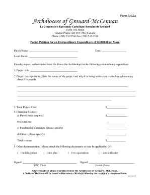 Fillable Online ADLA - Forms - Roman Catholic Archdiocese of Los ...