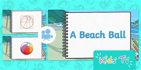 How to Draw a Beach Ball | Drawing Tutorial