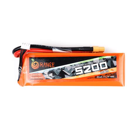 11.1V 5200mAh Orange Lithium Polymer (LiPo) Battery – Robocraze