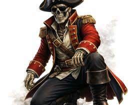 Dark Pirate Avatar - Semi-Real, Skeleton Features | Freelancer